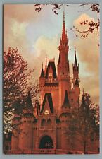 Cinderella Castle - Fantasyland - Disney World - 1970s Vintage Postcard picture