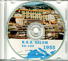 USS Salem CA 139 1955 Med Cruise Book on CD RARE picture