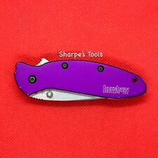 Kershaw Ken Onion USA Scallion 1620PUR Purple Assisted Pocket Knife picture