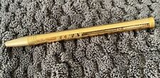 VINTAGE ALMAY LIGHT BROWN GOLD METAL EYE LINER PENCIL NEW picture