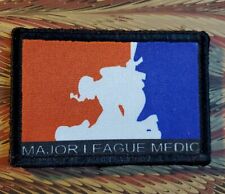 Major League Medic Morale Patch Tactical Military Army Hook Badge USA picture