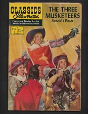 Classics Illustrated #1 The Three Musketeers April 1943 Dumas  picture