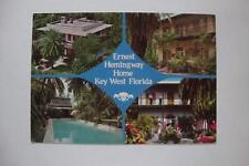 Railfans2 185) Postcard, Key West Florida, The Earnest Hemingway Colonial Home picture
