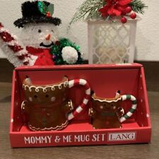 Lang Gingerbread Mom And Me Small And Big Christmas Mug Gift Set picture