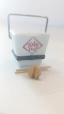 PHB Midwest Cannon Trinket Box Chinese Take Out Fortune Cookie & Chopsticks Flaw picture