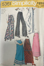 Simplicity Vintage Sewing Pattern 5361 Size 14 CUT picture