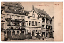 PC66 Germany Rhineland-Palatinate Wittlich Marktplatz mit Hotel Well Postcard picture