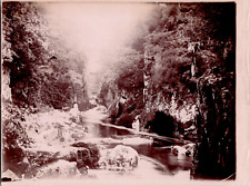 England, the Conway to Fairy Glen Vintage Silver Print Silver Print 8 picture