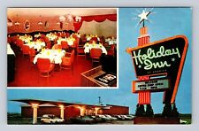 Richmond KY-Kentucky, Holiday Inn, Marque 70's Cars Advertising Vintage Postcard picture
