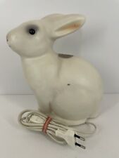 HEICO Bunny Rabbit Lamp Nightlight Germany 1970s RARE Light Vintage Blowmold picture