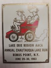1963 Annual Chautauqua Lake Run Antique Car  Automobile Club America AACA   picture
