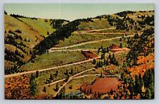 Red River Pass Switchbacks New Mexico NM Old Vintage Postcard View Unused picture