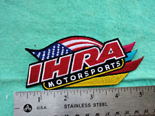 IHRA International Hot Rod Racing Association Parts Dealer  Uniform  Hat Patch picture