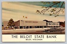 The Beloit State Bank Wisconsin Vintage Unposted Postcard picture