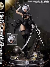 NieR:Automata YoRHa No.2 Type B Resin Action Figure 2B Statue W/ 2 heads Stocked picture