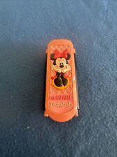 Vintage Euro Disney Minnie Mouse Folding Hairbrush Red 1990s Collectible #2 picture