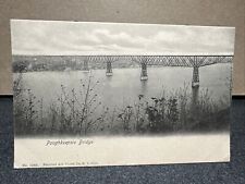 Poughkeepsie, Bridge New York postcard picture