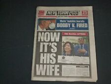 2002 OCTOBER 2 NEW YORK POST NEWSPAPER - METS FIRE BOBBY VALENTINE - NP 4146 picture