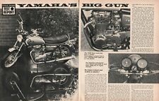 1971 Yamaha XS-1B 650 - Vintage 5-Page Motorcycle Road Test Article picture