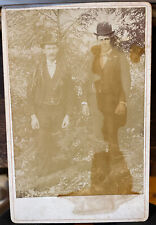 Antique Photo Herman Hagen & Henry Wulff Possibly Valparaiso Porter IN AS IS picture