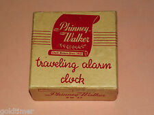 VINTAGE PHINNEY WALKER TRAVELING ALARM CLOCK  BOX * BOX ONLY* picture