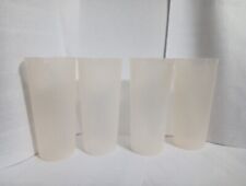 Tupperware Set of Four Vintage 12oz. Cups 115-9,10,11,12 Good Condition  picture
