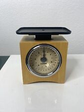Vintage Salter Kitchen Scales Mid Century Wooden Base Without Stainless Tray picture