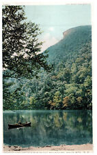 Vtg Postcard c1925 White Mountains N.H. Profile Lake Old Man of Mountains-A2-96 picture