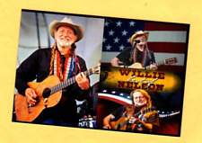 WILLIE NELSON   CUSTOM 4X6 PHOTO POSTCARD picture
