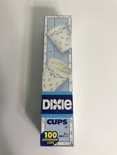 Rare Vintage 1993' NIB James River Corp Dixie 100 Bathroom Cups Tea Rose 3 Oz picture