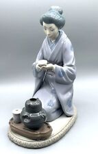 Lladro Porcelain Figurine depicting a Japanese Tea Ceremony, 