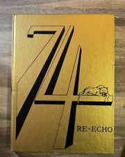YB - RE-ECHO 1974 GRAFTON WV WEST VIRGINIA HIGH SCHOOL YEARBOOK - 1974 picture