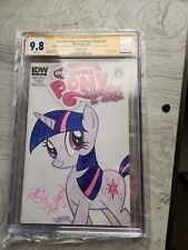 My Little Pony #35 Tara Strong Auto Twilight Sparkle CGC Justus Colored Sketch picture