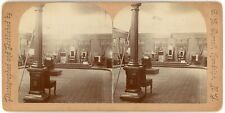 NEW YORK SV - Randolph - Masonic Lodge Interior - CL Cornell 1890s picture