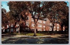 Emerson High School Campus Fall Autumn Gary Indiana IN Vintage UNP PC picture