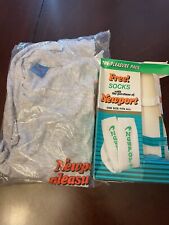 1990’s Newport Cigarettes Promo Gray T-Shirt XL And Socks Both NIB Vintage picture