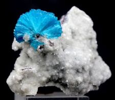 RARE CAVANSITE HEULANDITE MATRIX Crystal Cluster Mineral Specimen Poona INDIA picture