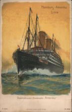 Cruise Ship 1911 Hamburg-Amerika Linie Doppelschrauben-Postdampfer,,Amerika picture