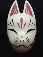 Fox Face Mask Suzune Kitsune Komendo Hand Painted Handmade Full Gloss from Japan picture
