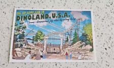 Disney Animal Kingdom 20th Dinoland USA D23 Event Dinosaur Postcard Exclusive  picture
