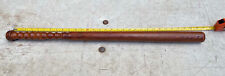 Vintage Wooden Police Baton Night Stick 30 inches long Long Leaf Heart Pine 1968 picture