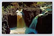 Postcard Wisconsin Mellen WI Copper Falls Park 1960s Unposted Chrome picture