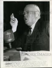 1941 Wirephoto R J Gray talks to Senate Defense Committee - orw06919 9.25X7 picture