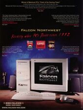 Falcon Northwest Mach V PC Original 2002 Ad Authentic Gaming Computer Promo picture