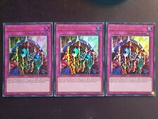 3x Yu-Gi-Oh RA02-DE077 Forces Robbing Ultra Rare NM 1st picture
