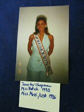 1996 Jennifer Chapman Miss Natick Massachusetts pageant #3 Glossy Press Photo picture