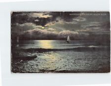 Postcard Moonlight Salisbury Beach Massachusetts USA picture