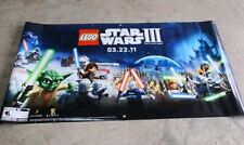 Lego Star Wars Episode III The Clone Wars Store Banner Double Sided picture