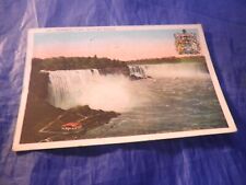 1932 General View Niagra Falls Postcard picture