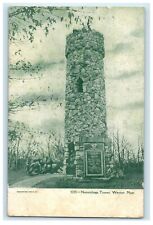 c1905 Norembega Tower Weston Massachusetts MA Undivided Back Postcard picture